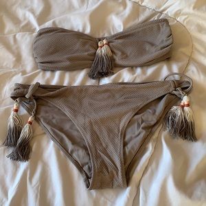 Forever 21 Bandeau Bathing Suit